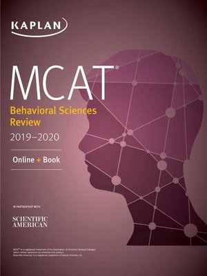 cover image of MCAT Behavioral Sciences Review 2019-2020